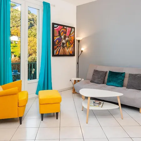 Beautiful & Large Sea View Lägenhet Menton