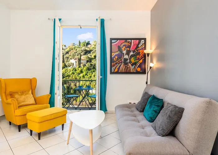 Apartment Beautiful & Large Sea View Menton