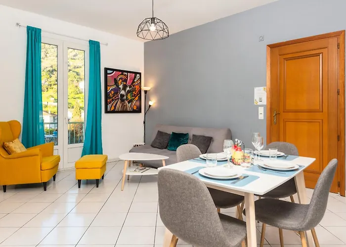 Beautiful & Large Sea View 芒通